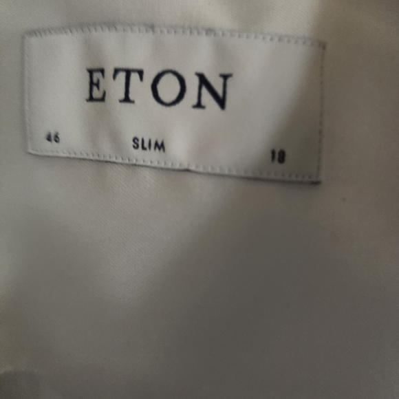 Eton Classic White Dress Shirt - Picture 4 of 5